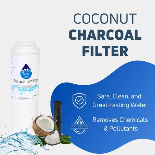 Miniatura 4 de Paquete de 2 filtros de agua de repuesto para refrigerador Jenn Air JFC2290VEP, compatible con el cartucho de filtro de agua Jenn Air UKF8001