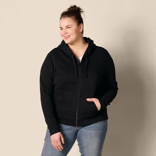 Miniatura 6 de Tienda Essentials Sudadera con capucha y cremallera completa para mujer (disponible en tallas extragrandes)