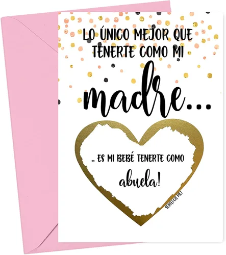 Miniatura 5 de Tarjeta de rascar de embarazo para mejor amiga nuevo bebé, tarjeta de rascar para mejor amiga, promoción a tía anuncio de bebé (esposo)
