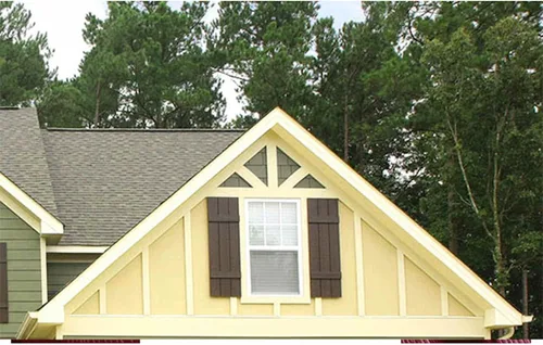 Miniatura 2 de Polaris Homeside 4 Board and Batten Joined Vinyl Shutters - 1 par de persianas de vinilo de 14-1/2 pulgadas x 31 pulgadas - 022 Chocolate