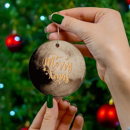 Miniatura 4 de Adornos para árbol de Navidad, planeta galáctico cósmico, adorno de Navidad, adorno de recuerdo, decoración del hogar, órbita planetaria, colgantes