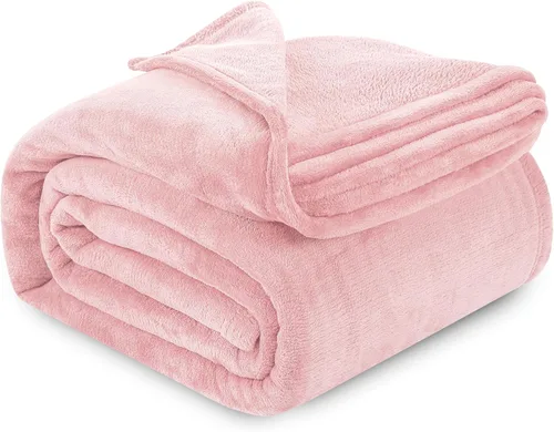 Miniatura 15 de Utopia Bedding Manta de forro polar negro, tamaño individual, ligera, mullida, suave, antiestática de microfibra (60 x 80 pulgadas)