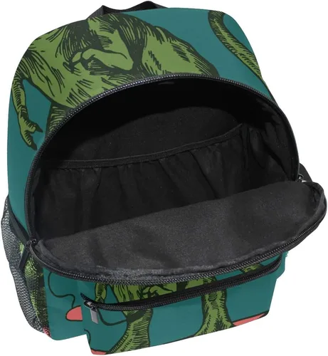 Miniatura 5 de Mochila para niños con patrón de erizo para niños pequeños y niñas de 3 a 7 años