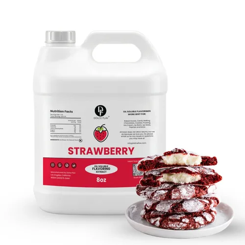 Miniatura 26 de Dolce Flav Extracto de Arándano – 2 Onzas Kosher Soluble en Aceite, Sin Azúcar, Saborizante Concentrado de Arándanos Maduros para Repostería