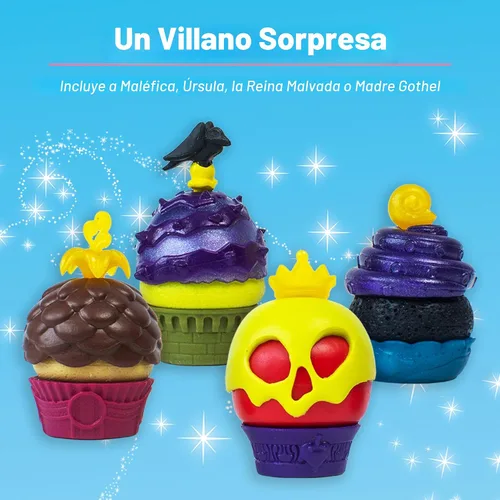 Miniatura 3 de Wonder Forge Juego de fiesta de cupcakes encantados de Disney Princesas - Emocionante juego de correspondencia Divertido para niños y adultos