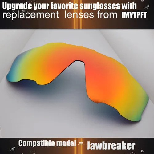 Miniatura 3 de IMYTPFT CompatibleReplacement for Lenses oakleys Jawbreaker Red24K Gold