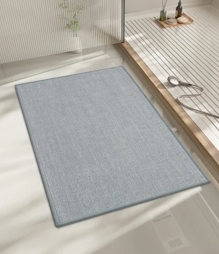 Miniatura 11 de chakme Alfombras de Baño 24x17, Alfombra de Baño Ultra Delgada Antideslizante Pequeña de Secado Rápido Absorbente para Piso de Baño