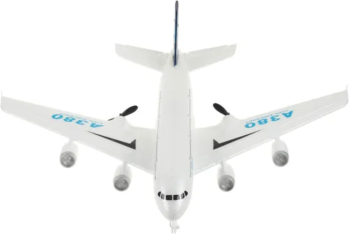 Miniatura 2 de Avión RC, avión de control remoto listo para volar, avión RC de 2 canales, Airbus A380, avión de control remoto para niños, adultos, principiantes