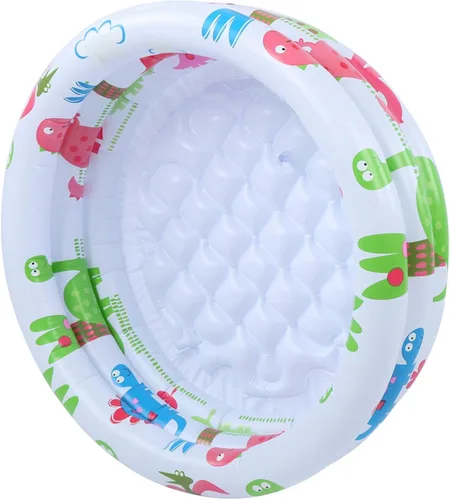 Miniatura 7 de Sazao Piscina anular para niños, piscina inflable para bebés, redonda, PVC, 23.6 in, ocupación de 2-3, bebé, niño pequeño, niño pequeño