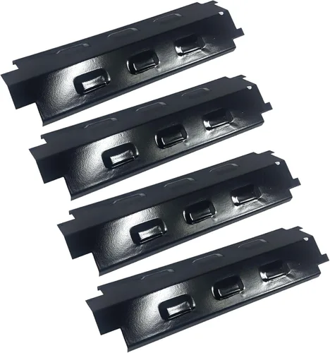 Parts DP131 - Placas térmicas de acero porcelánico de 14 5/8 pulgadas x 4 1/4 pulgadas de repuesto para Charbroil, Master Chef, Thermos, Master