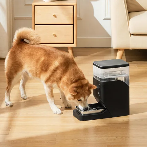 Miniatura 7 de ZOMISIA Dispensador Automático de Agua para Perros 8L con Tazón de Acero Inoxidable, Tazón de Agua de Gran Capacidad por Gravedad para Perros