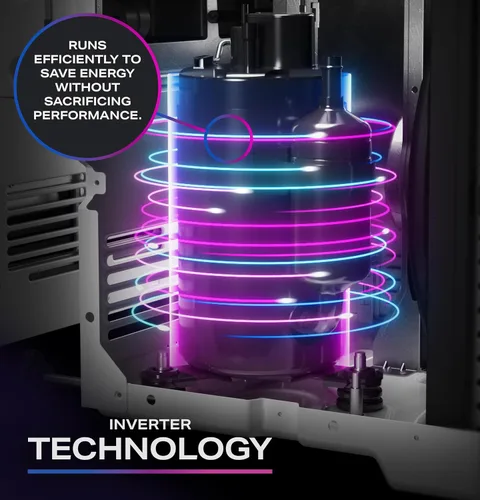 Miniatura 5 de GE Profile ClearView - Aire acondicionado de ventana inversor de 12,200 BTU, tecnología inversor, ultra silencioso para habitaciones grandes +