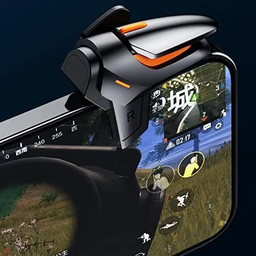 Miniatura 5 de BoxWave Equipo para juegos compatible con Samsung Galaxy A24 4G - Pantalla táctil QuickTrigger Auto, botones de disparo Autofire Gaming Mobile FPS