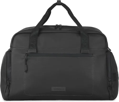 EDITION22 Vision Collection Duffle Bag for Men, Women, and Teens, Recycled PU Crossbody Bag with Laptop Sleeve and Shoe Pocket for Gym and Travel