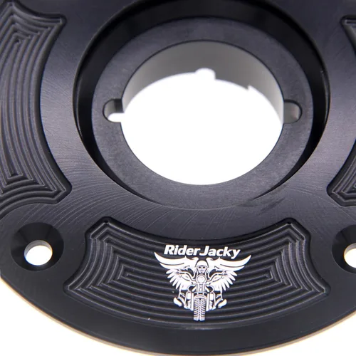 Miniatura 2 de Tapa de tanque de combustible sin llave para Suzuki HAYABUSA GSXR 1300 1999-2007, SV650/SV650S 1992-2002, GSXR600 1997-2003, GSXR750 1996-2003, Negro