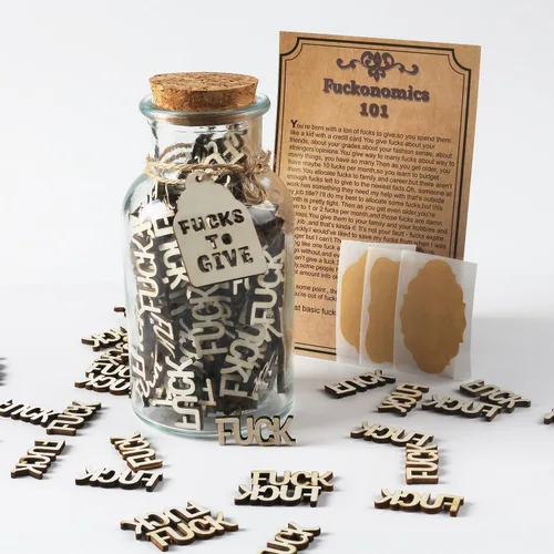 Miniatura 7 de Abrazos de Madera HUGs 200 Piezas Bolsa de Abrazo para Regalar Frasco DIY de Abrazos Mini Letras Divertidas de Madera Sin Terminar Pequeños Regalos
