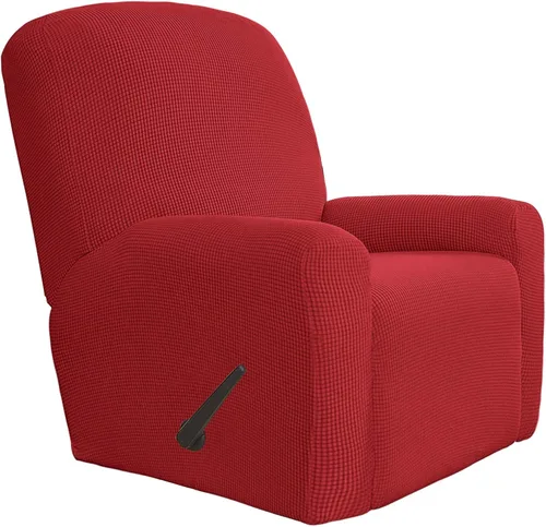 Miniatura 85 de Easy-Going - Funda elástica para sofá reclinable y sofá cama, 6 piezas, protector de muebles, suave, parte inferior elástica, tela jacquard