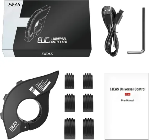 Miniatura 6 de SolaMr Q8 EUC Intercomunicador de motocicleta Bluetooth mango de control remoto para control FM, respuesta telefónica, conmutación de música