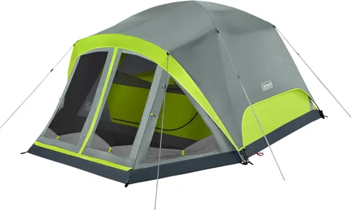 Miniatura 7 de Coleman Skydome Camping Tent with Screened Porch & 5-Minute Setup, Weatherproof 4/6/8 Person Tent with Rainfly & Carry Bag, Made of PFAS-Free