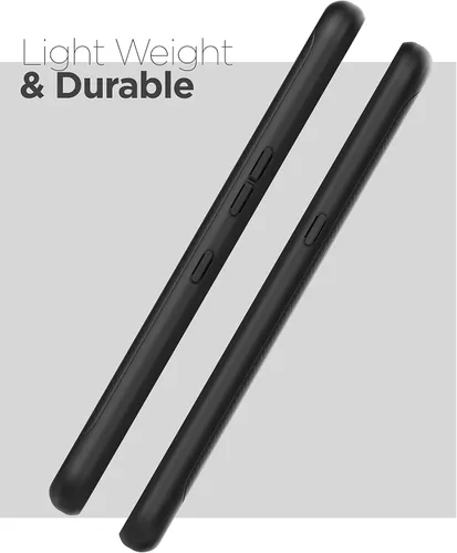 Miniatura 5 de ENCASED LG V50 ThinQ Case (Thin Armor) Slim Fit Flexible Grip Funda Teléfono - Negro