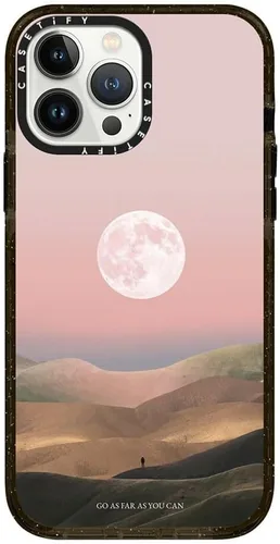 Miniatura 445 de Funda Impact de CASETiFY para iPhone 13 Pro Max con Magsafe - Estuche Claro Cuento de Invierno - Claro Negro Estuche transparente Winter Tale
