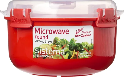 Miniatura 7 de Sistema Microwave Collection - Tazón redondo, 30.4 oz./0.9 L, rojo