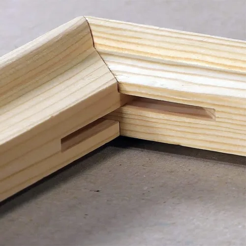 Miniatura 5 de Creative Mark Pro-Bar - Barras de madera resistentes de 8 pulgadas, paquete de 6 barras de madera de pino blanco extra pesadas de 1.5 pulgadas