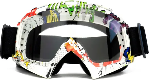 Miniatura 7 de AVV Gafas de motocicleta para hombres y mujeres – Gafas de motocross ATV resistentes al viento, gafas anti UV todoterreno para montar MTB Motocross