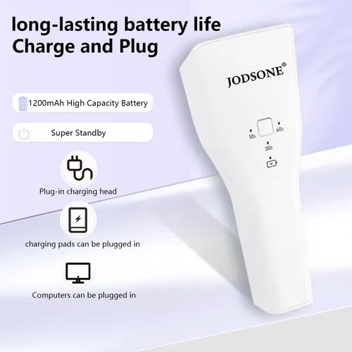 Miniatura 5 de JODSONE Mini lámpara de uñas LED UV recargable – Secador de uñas portátil de mano para esmalte de gel, secador de uñas USB para secado rápido, salón