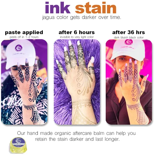 Miniatura 3 de Kit de tatuajes Jagua Jagua, tinta negra, semipermanente, 2 tubos, bolígrafos Jagua para arte de la piel, tatuajes, pecas falsas, bolígrafos