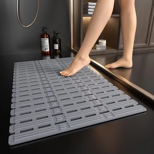 Miniatura 12 de XIYUNTE Alfombrilla de Ducha Antideslizante Antimoho para Personas Mayores - Alfombra de Baño de 68x40cm Alfombrillas de Ducha Antideslizantes