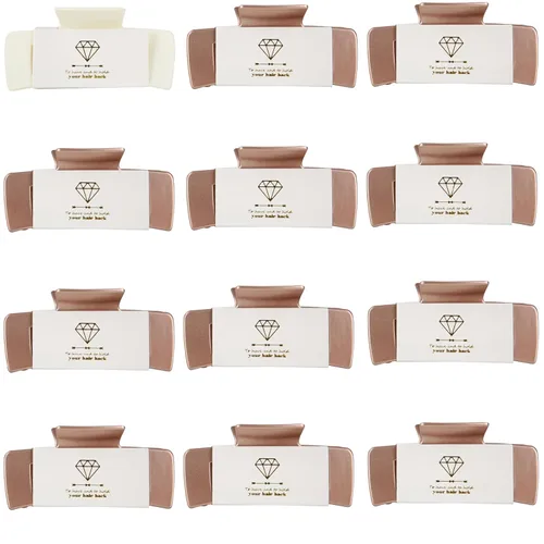 Miniatura 26 de 8 piezas de regalos de propuesta para dama de honor, juego de 8 pinzas de cabello de 10.4 cm cuadrados para despedida de soltera, ideas de regalo