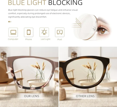Miniatura 6 de Cateye Reading Glasses for Women - Mocha Muse Tortuga de cacao