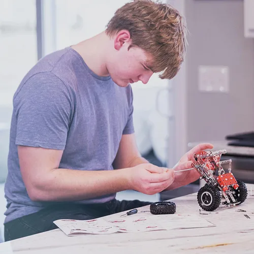Miniatura 4 de Conjunto Erector para Niños - Niñas Kits de Modelos de Metal para Adultos, Adolescentes y Niños Avanzados Juguetes STEM Construye un Coche