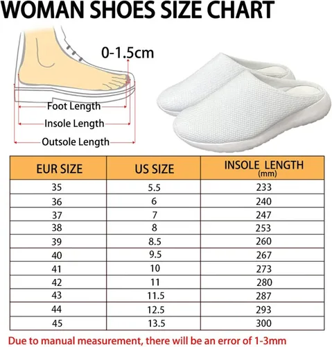 Miniatura 3 de Forchrinse Blue Cow - Zapatillas de deporte para mujer, sin espalda, de malla, transpirables, para el hogar, trabajo, gimnasio