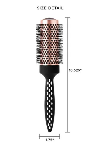 Miniatura 2 de Cricket Binge Copper Tension Thermal Brush 1.75" - Herramientas profesionales para el cabello para peinar - Cepillo de soplado de alto calor, cerdas