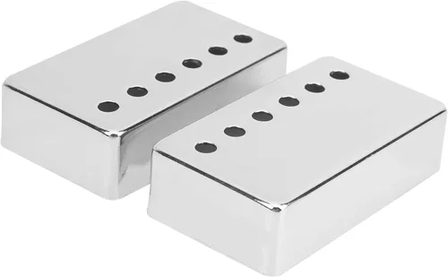 Keenso 2 piezas de carcasa de pastilla de guitarra eléctrica, cubierta de pastilla de guitarra LP Humbucker de 1.969 in y 2.047 in, accesorios de