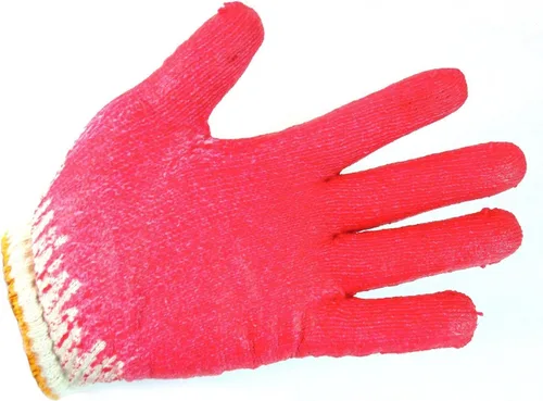 Miniatura 6 de 100 pares de guantes de látex de palmera roja de punto, hechos en Corea