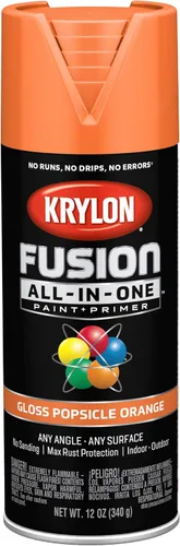 Miniatura 94 de Krylon Fusion - Pintura en aerosol adhesiva todo en uno para uso en interiores y exteriores, 12 onzas, aluminio Icy Grape