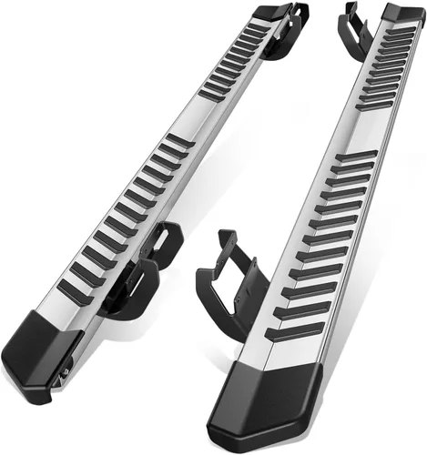 Miniatura 6 de Auto Dynasty Estribos Ovalados Compatibles con Ford F150 F250 F350 2015-2022 Extended Cab, Rieles Laterales de Paso de Acero Inoxidable Barras Nerf