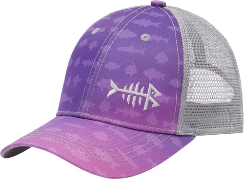 Miniatura 10 de BASSDASH Altimate Gorro de Pesca con Espalda de Malla para Hombres y Mujeres Gorra de Béisbol Camionero Ajustable