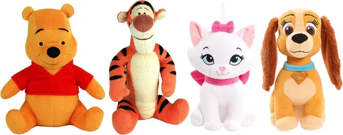 Miniatura 3 de Disney Just Play - Puf coleccionable de 7.2 pulgadas, tela de felpa súper suave, juguetes para niños de 2 años en adelante