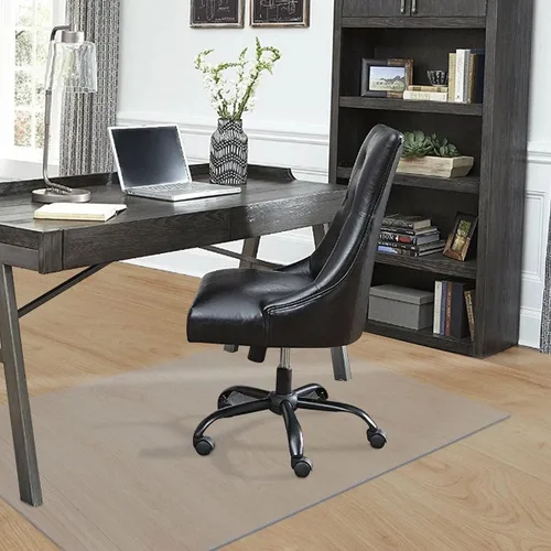 Miniatura 3 de Tapete transparente para silla para suelo de madera, antideslizante, de PVC, para computadora, 30 x 48 pulgadas, 46 x 80 pulgadas, 58 x 72 pulgadas