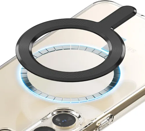 Sinjimoru para adhesivo MagSafe, anillo magnético para funda de teléfono, adaptador para imán MagSafe, fuerza magnética de 3.53 onzas, carga