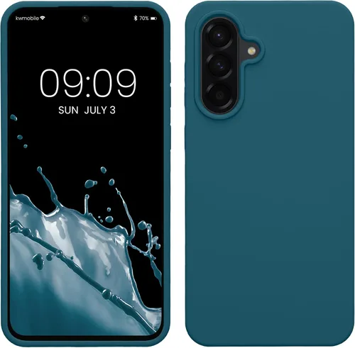Miniatura 230 de kwmobile Funda Compatible con Samsung Galaxy A14 5G - Funda de teléfono de TPU y silicona con acabado suave - Verde Lima