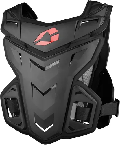 Miniatura 2 de EVS Sports Deflector F1 Roost Ajuste ceñido, protege contra colisiones y escombros Negro/Rojo Grande/Extra Grande