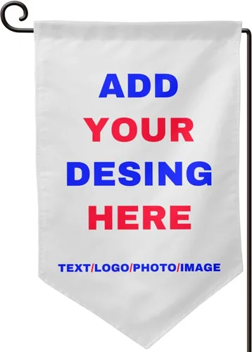 Miniatura 8 de Bandera personalizada, añade tu propio diseño aquí, banderas de coche pequeñas de doble cara para exteriores, regalos personalizables, bandera