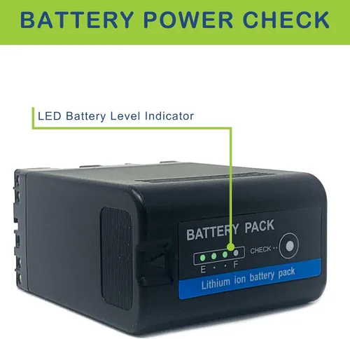 Miniatura 6 de Wasabi Power Batería para Sony BP-U60 y Sony PMW-100, PMW-150, PMW-160, PMW-200, PMW-300, PMW-EX1, PMW-EX1R, PMW-EX3, PMW-EX160, PMW-EX260