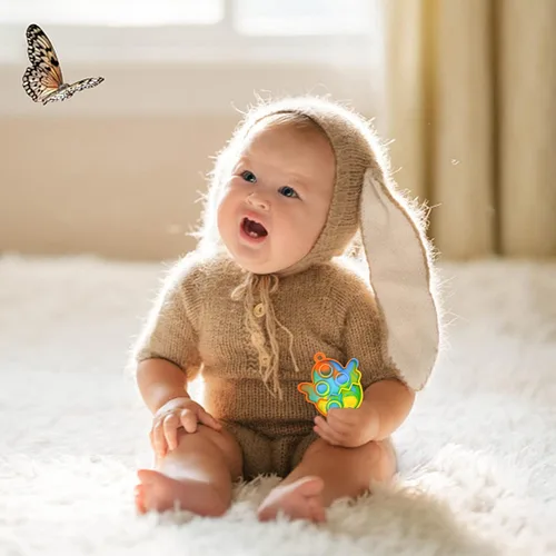 Miniatura 6 de Juguetes sensoriales para ansiedad de Pascua, 24 unidades, regalos de fiesta de Pascua para niños, rellenos de huevos de Pascua, rellenos de cestas