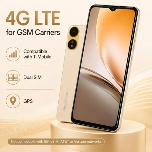 Miniatura 3 de Teléfonos Android desbloqueados para T-Mobile, teléfono Android 12 (2025), 3+16GB/256GB TF Octa Core, teléfonos desbloqueados con doble SIM